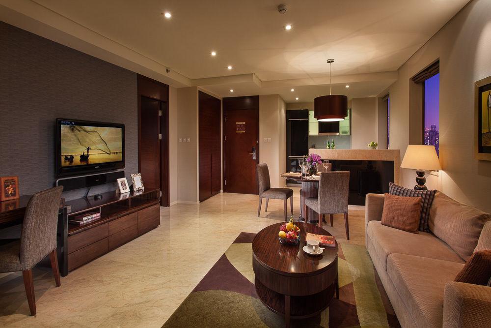 Oakwood Residence Beijing Exterior foto