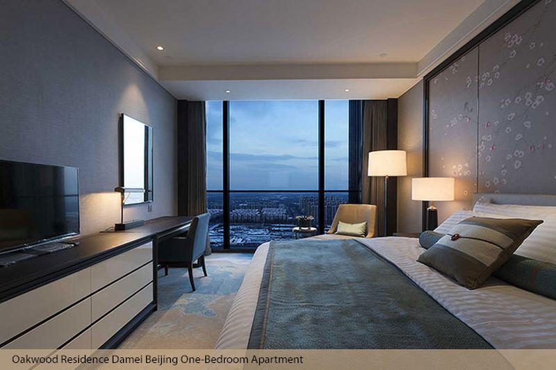 Oakwood Residence Beijing Exterior foto