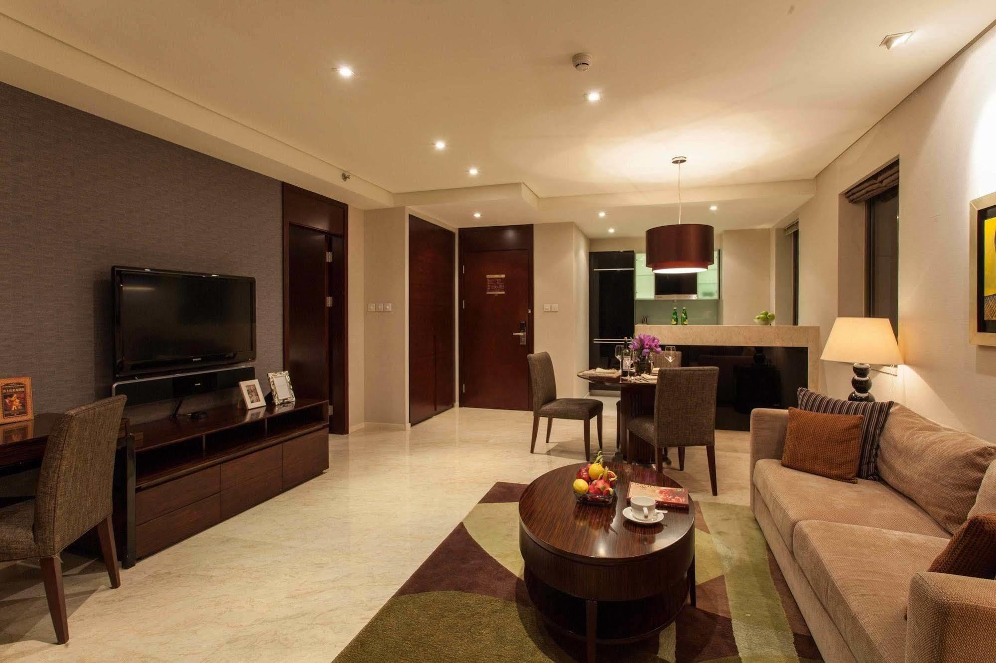 Oakwood Residence Beijing Exterior foto